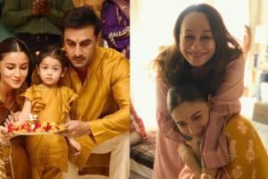 Alia Bhatt, Ranbir Kapoor Celebrate Diwali With Baby Raha And Family!