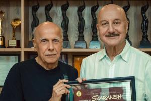 Anupam Kher Receives Heartfelt Tribute From Debut Director Mahesh Bhatt On 40 Years In Film