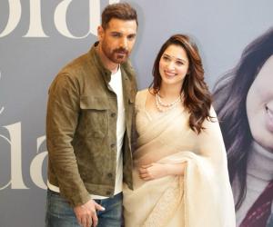 John Abraham and Tamannaah Bhatia’s new pairing in Veda ‘Jarurat Se Yayad’ is loved by the audience.